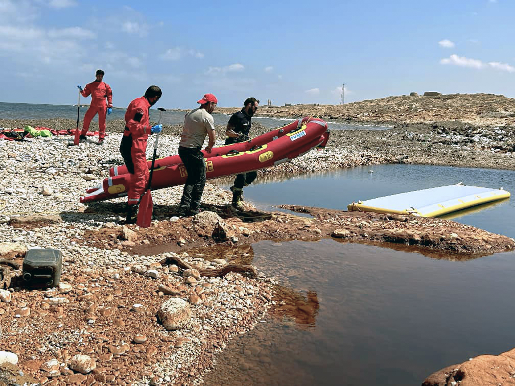 Intervencion en los desastres de Libia